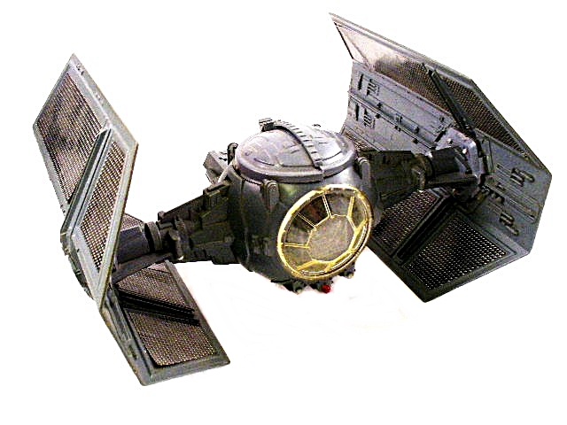 Two Battery Operated Star Wars TIE Starfighters