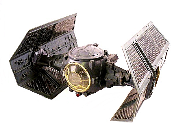 Two Battery Operated Star Wars TIE Starfighters