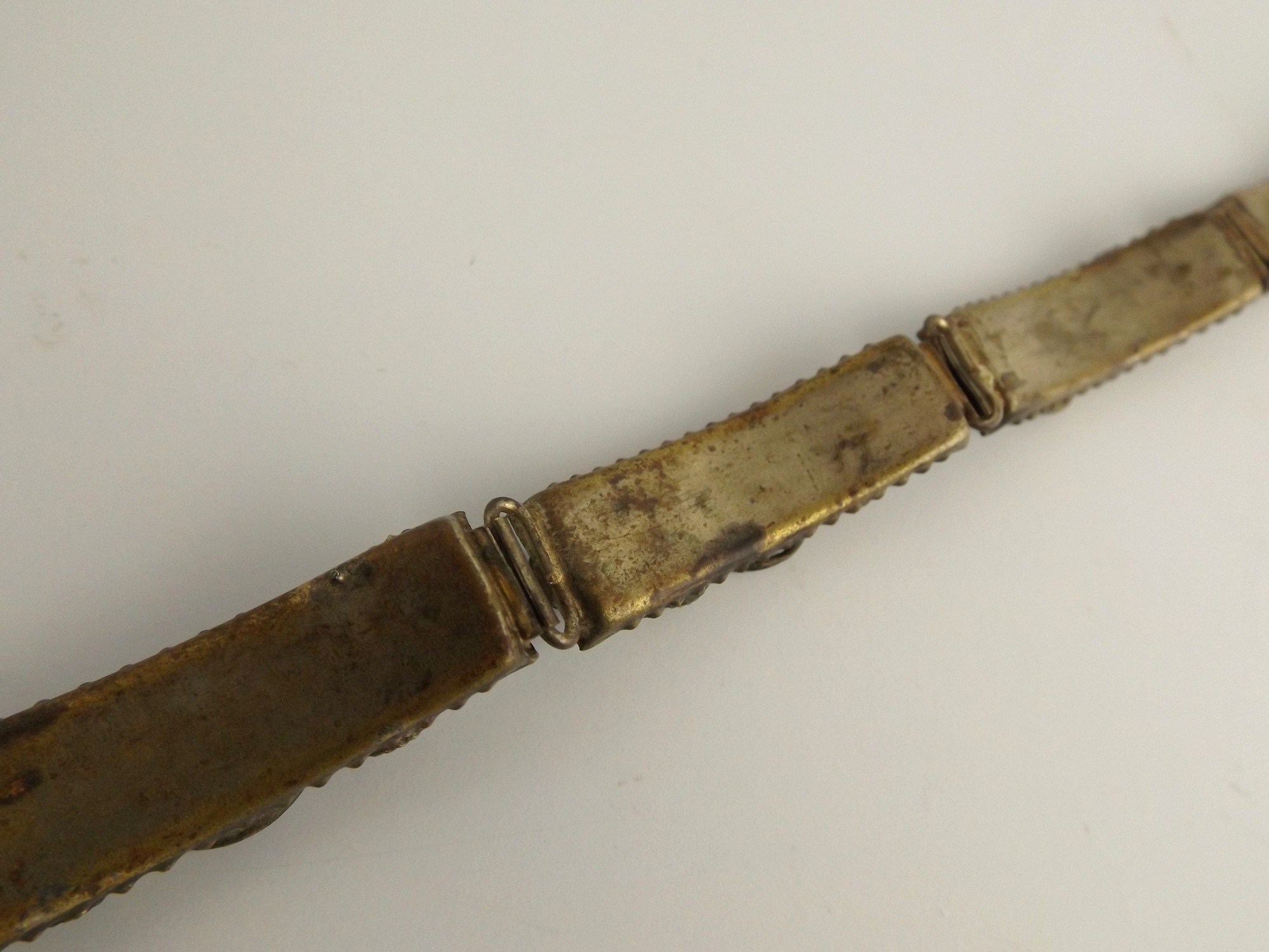 Vintage Italian Micro Mosaic Link Bracelet