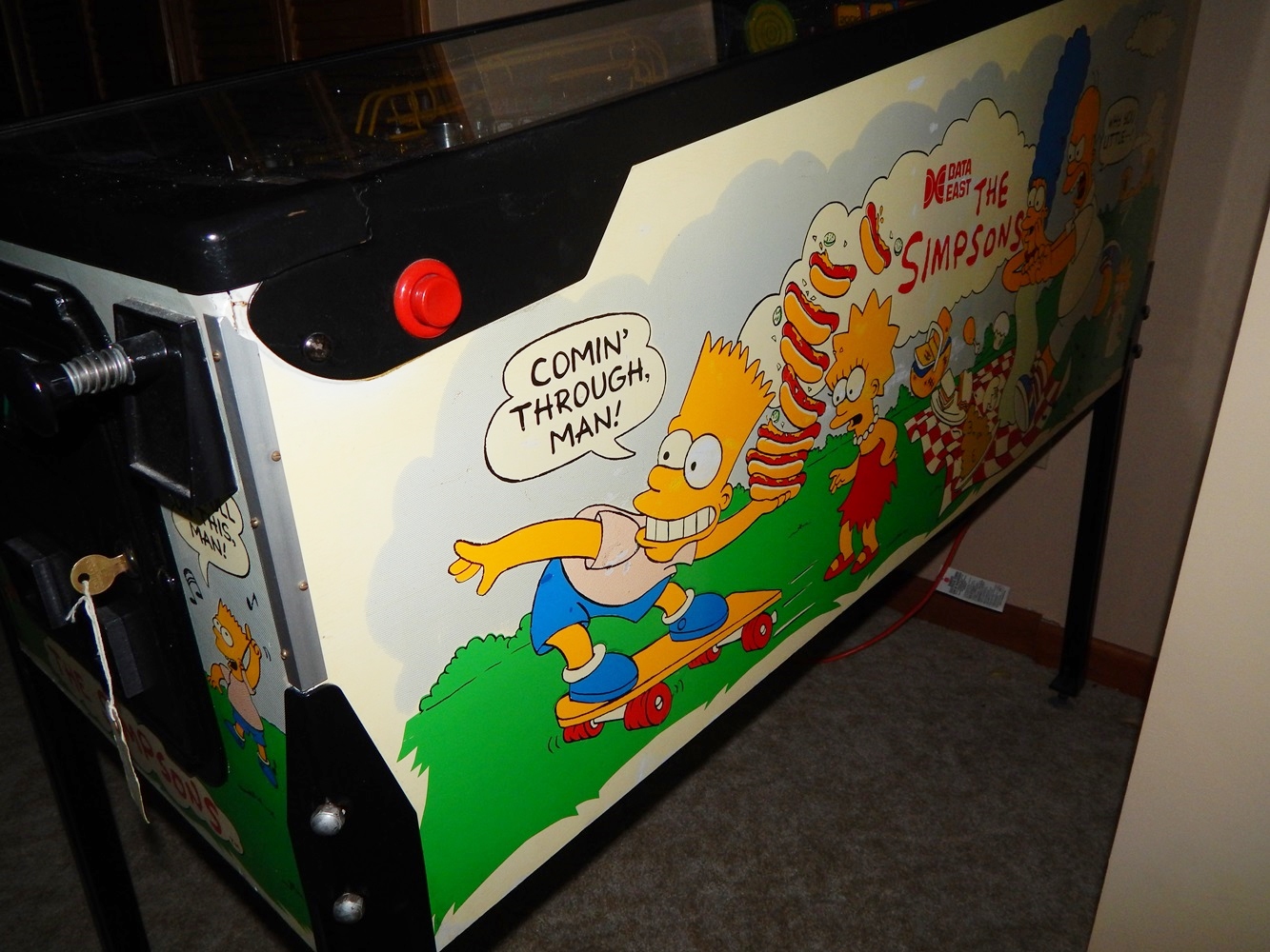 Simpsons Pinball Machine