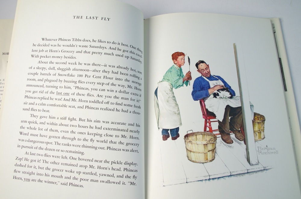 Eight Children's Books Featuring Norman Rockwell Stories