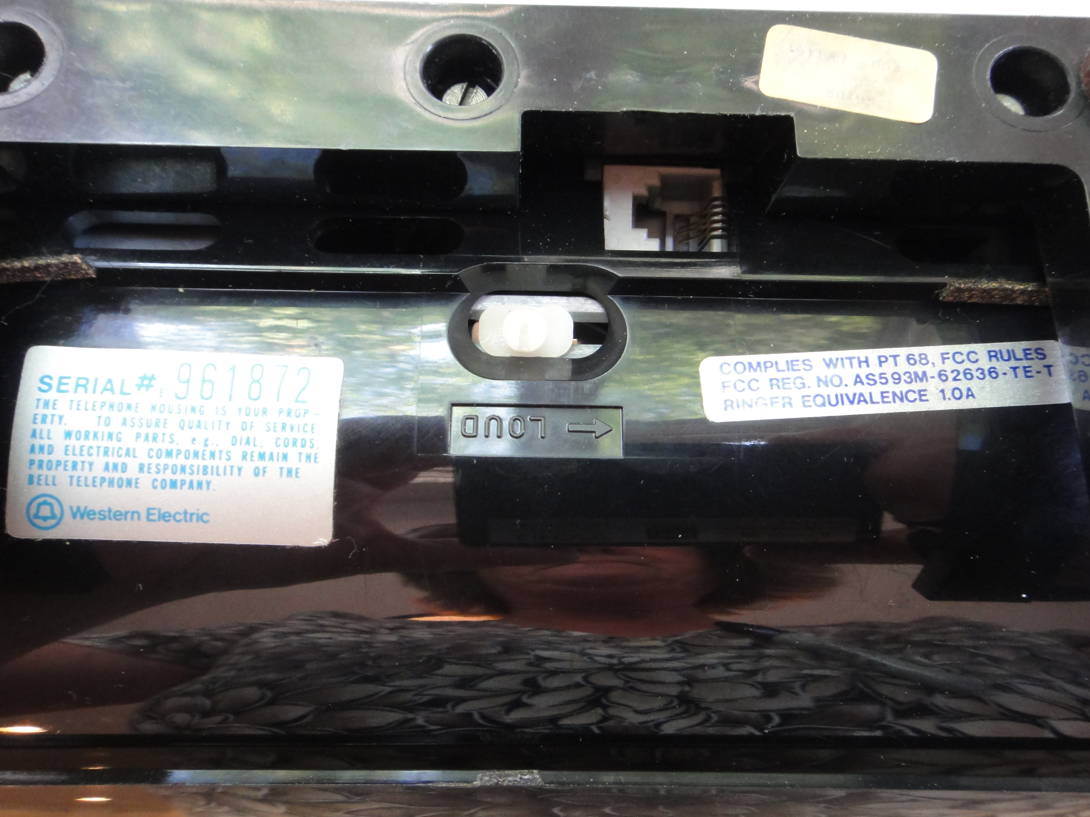 Vintage Western Electric Tube Phone