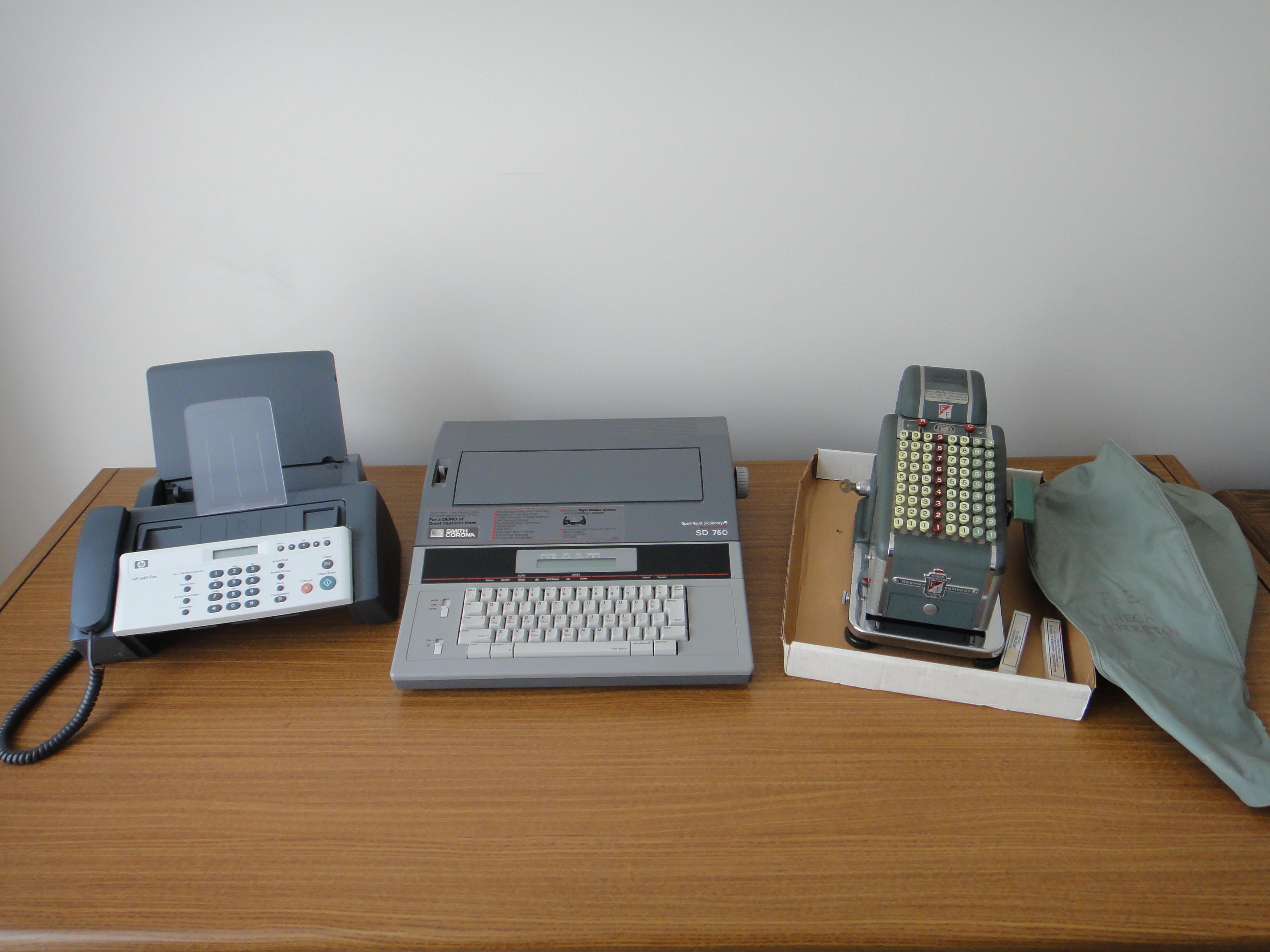Fax Machine, Electric Typewriter and More