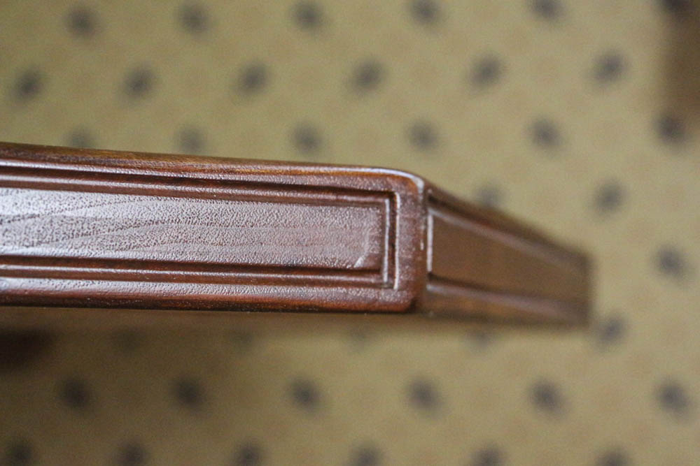 Vintage Carved Pedestal Table