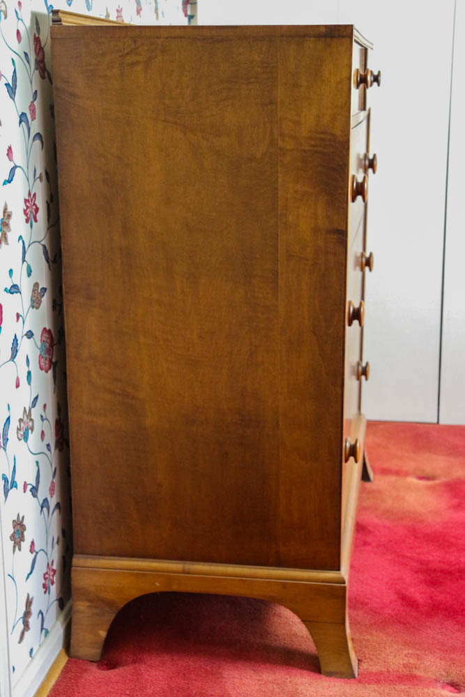 Curly Maple Vintage Tall Dresser