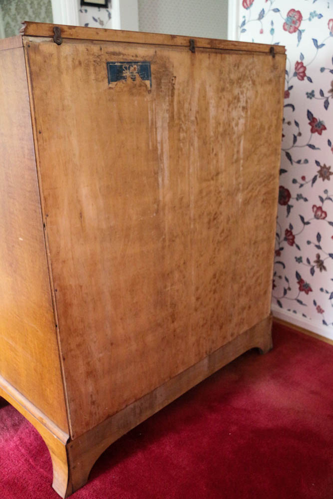 Curly Maple Vintage Tall Dresser