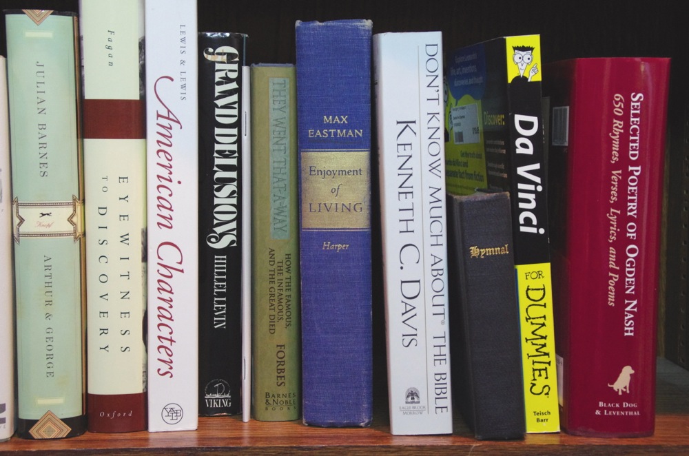 Generous Group of Books on Humor and Variety of Genres