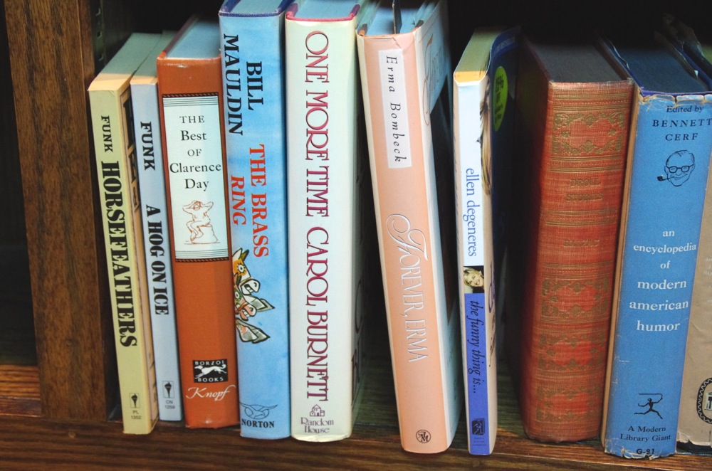 Generous Group of Books on Humor and Variety of Genres