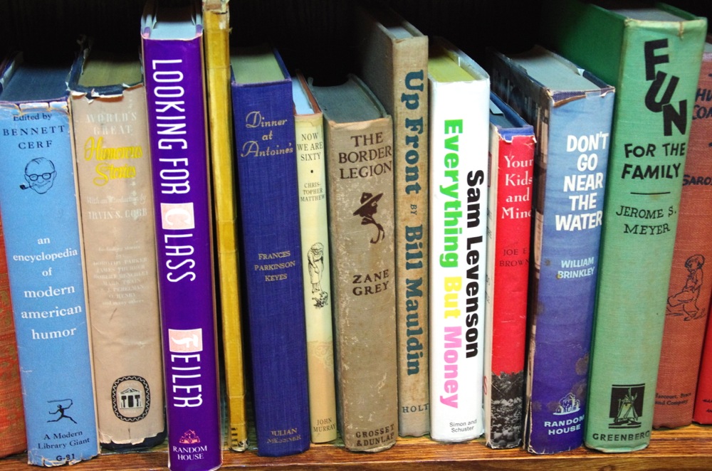 Generous Group of Books on Humor and Variety of Genres