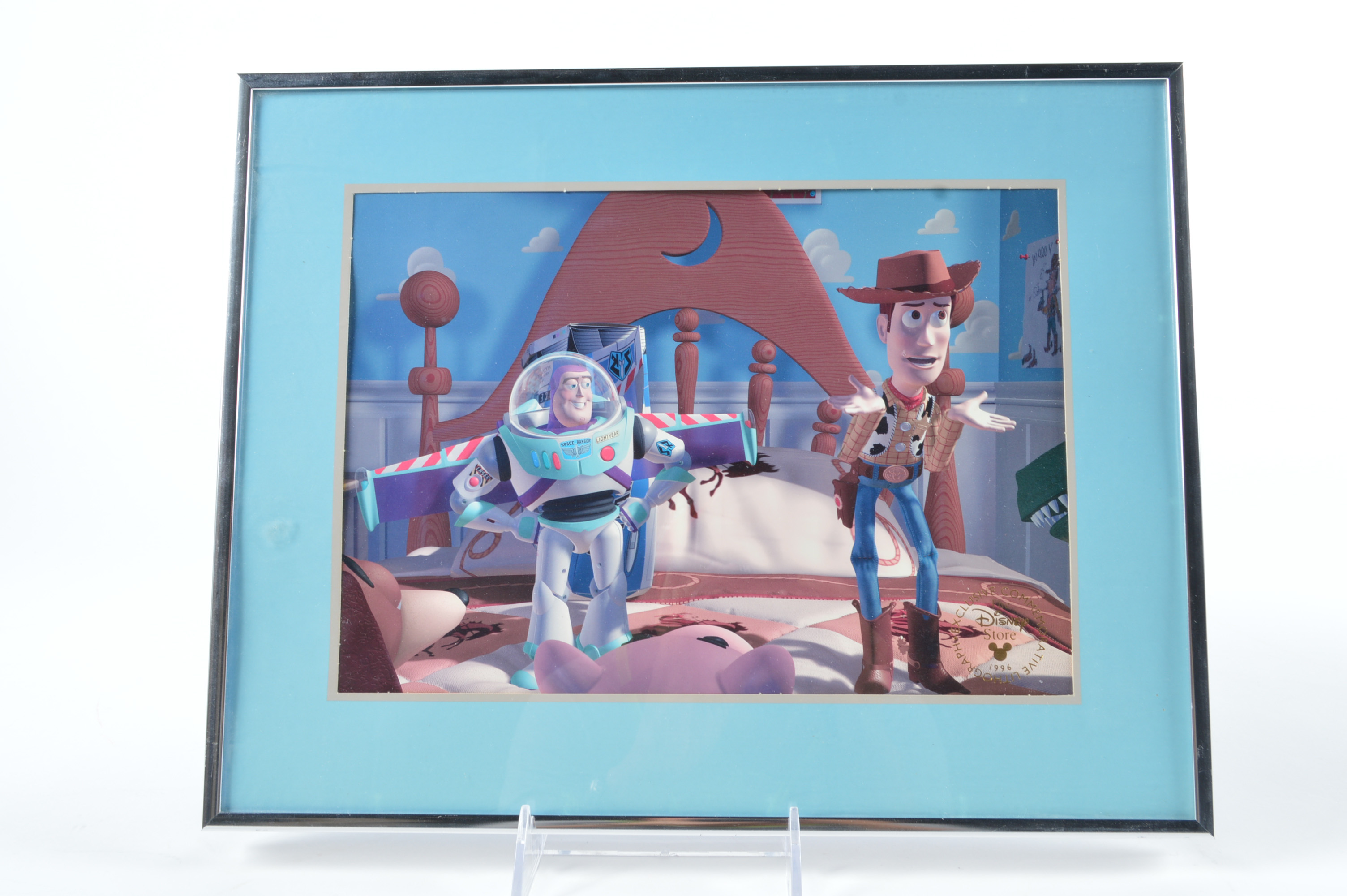 Disney Collectors Toy Story Lithographs and Mickey Mouse 