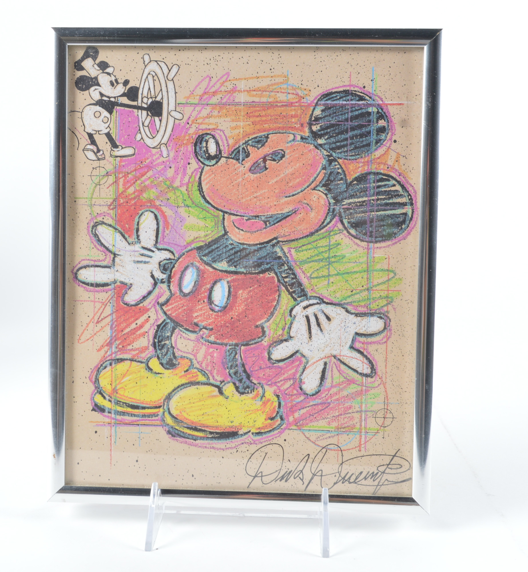 Disney Collectors Toy Story Lithographs and Mickey Mouse 