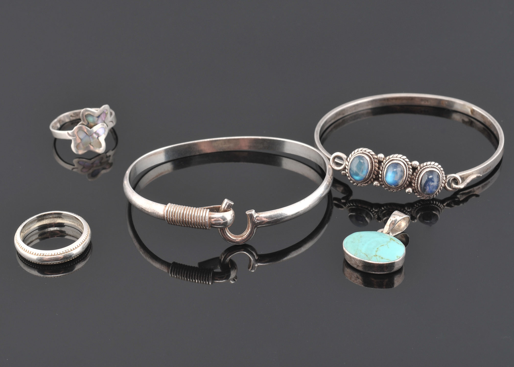 Collection of Sterling Silver Jewelry