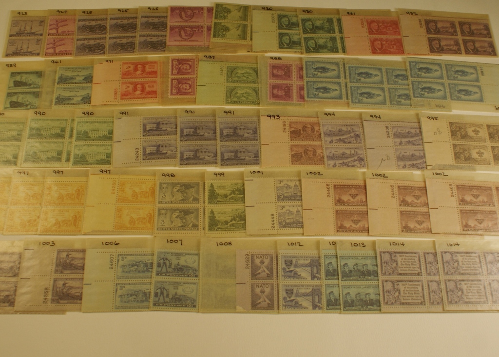 Fifty Vintage Wax Stamp Envelopes With Stamps