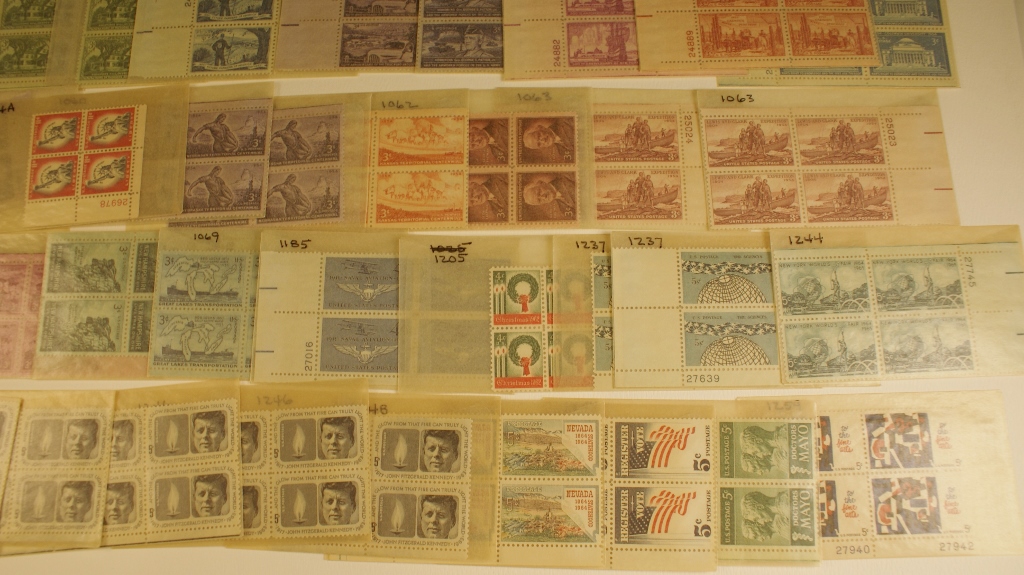 Fifty Vintage Wax Stamp Envelopes With Stamps