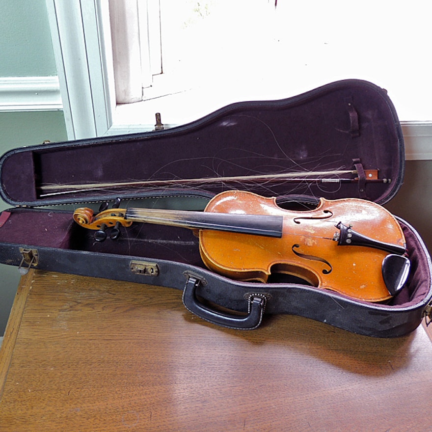 Vintage German Violin Copy of Stradivarius