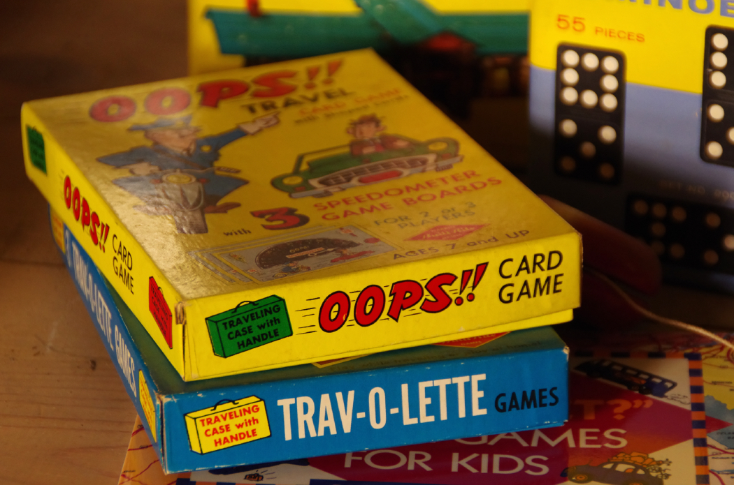 Vintage Lincoln Logs and Other Toys