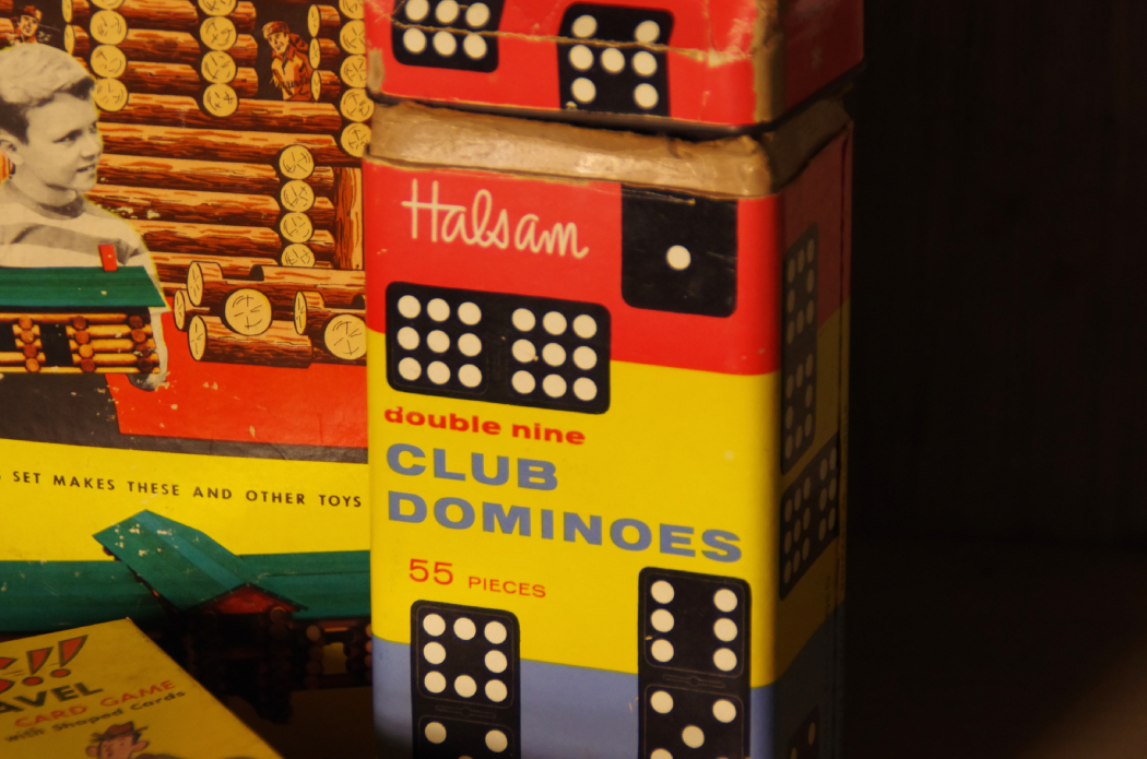 Vintage Lincoln Logs and Other Toys