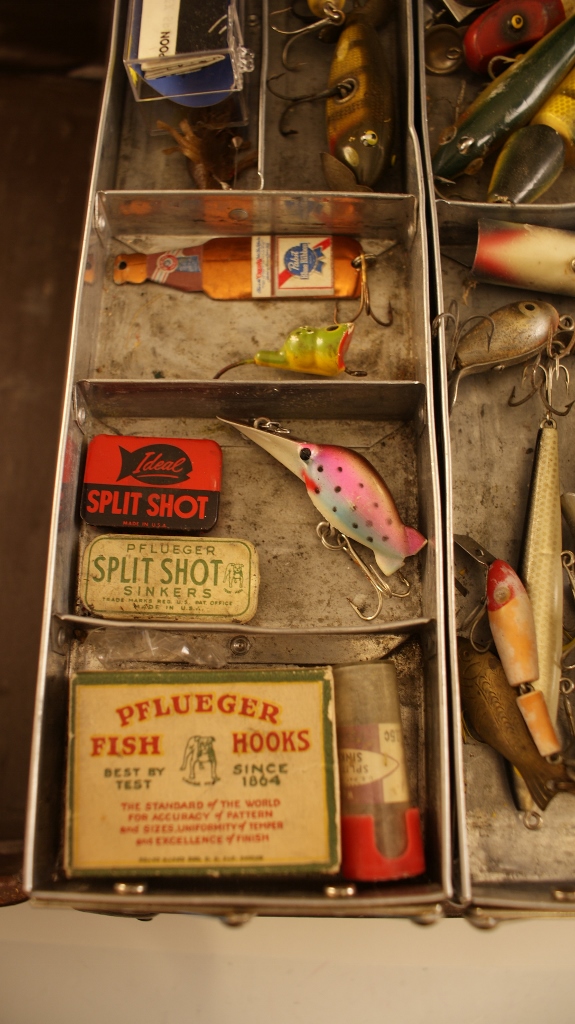 Circa 1940 Fishing Time Capsule 