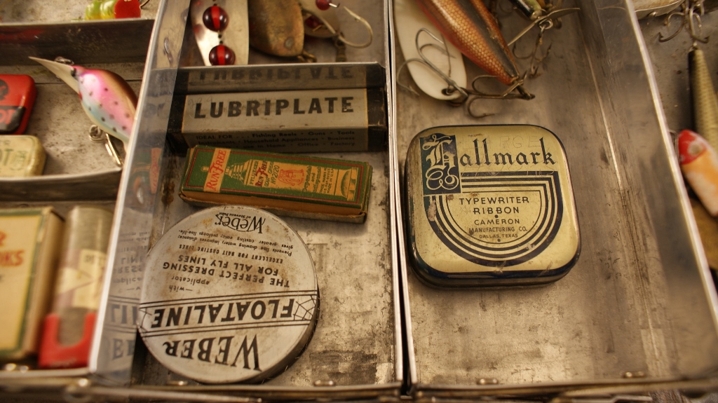 Circa 1940 Fishing Time Capsule 