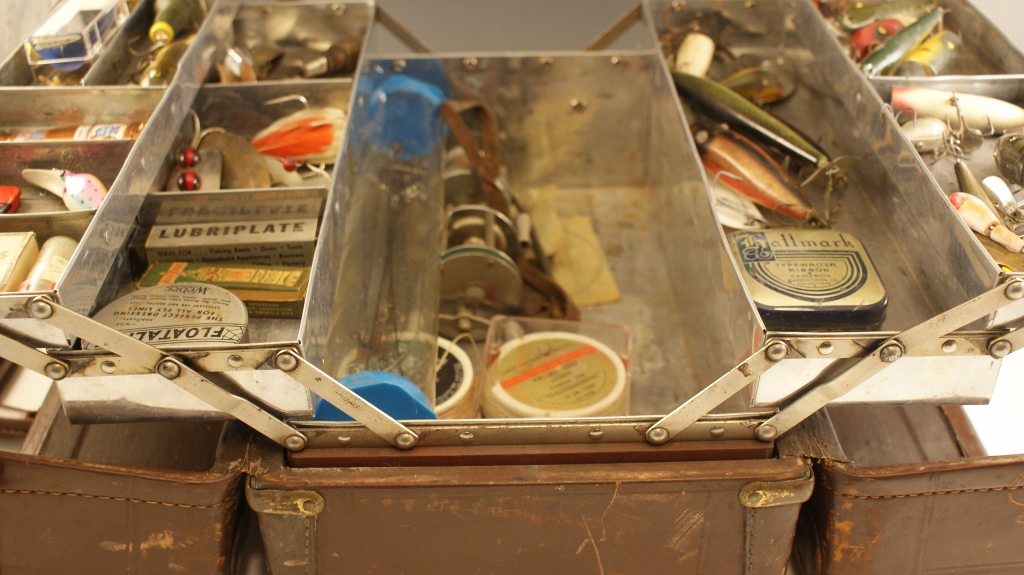 Circa 1940 Fishing Time Capsule 