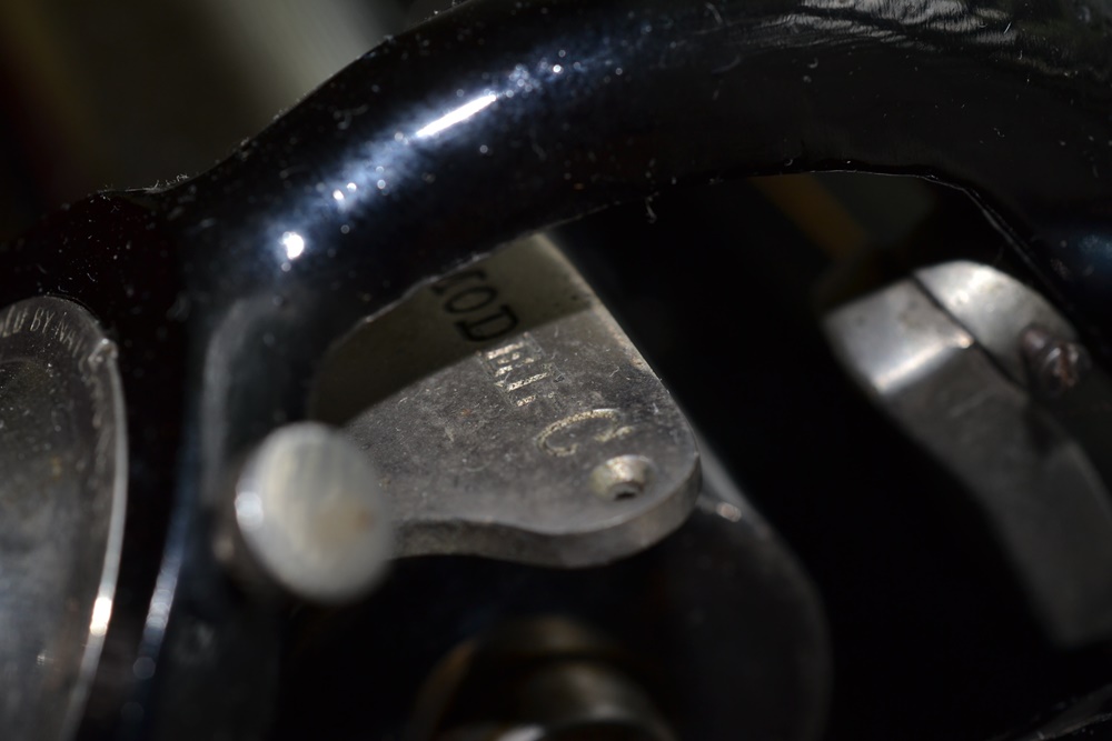 Circa 1908 Edison Model C Home Phonograph With Witches Hat Horn