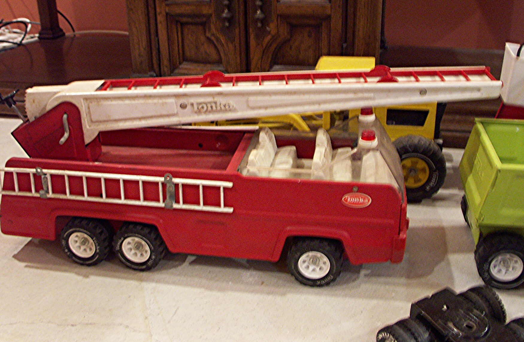 Lot of Eight Tonka, Nylint Metal Trucks