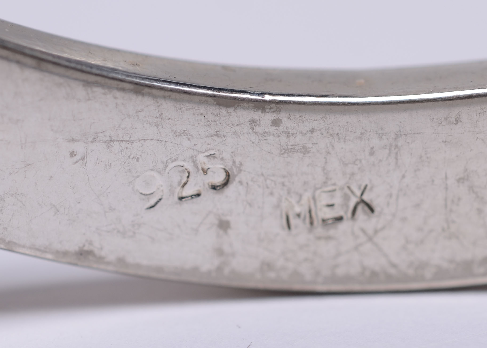 Mexican Sterling Silver Hinge Bracelet
