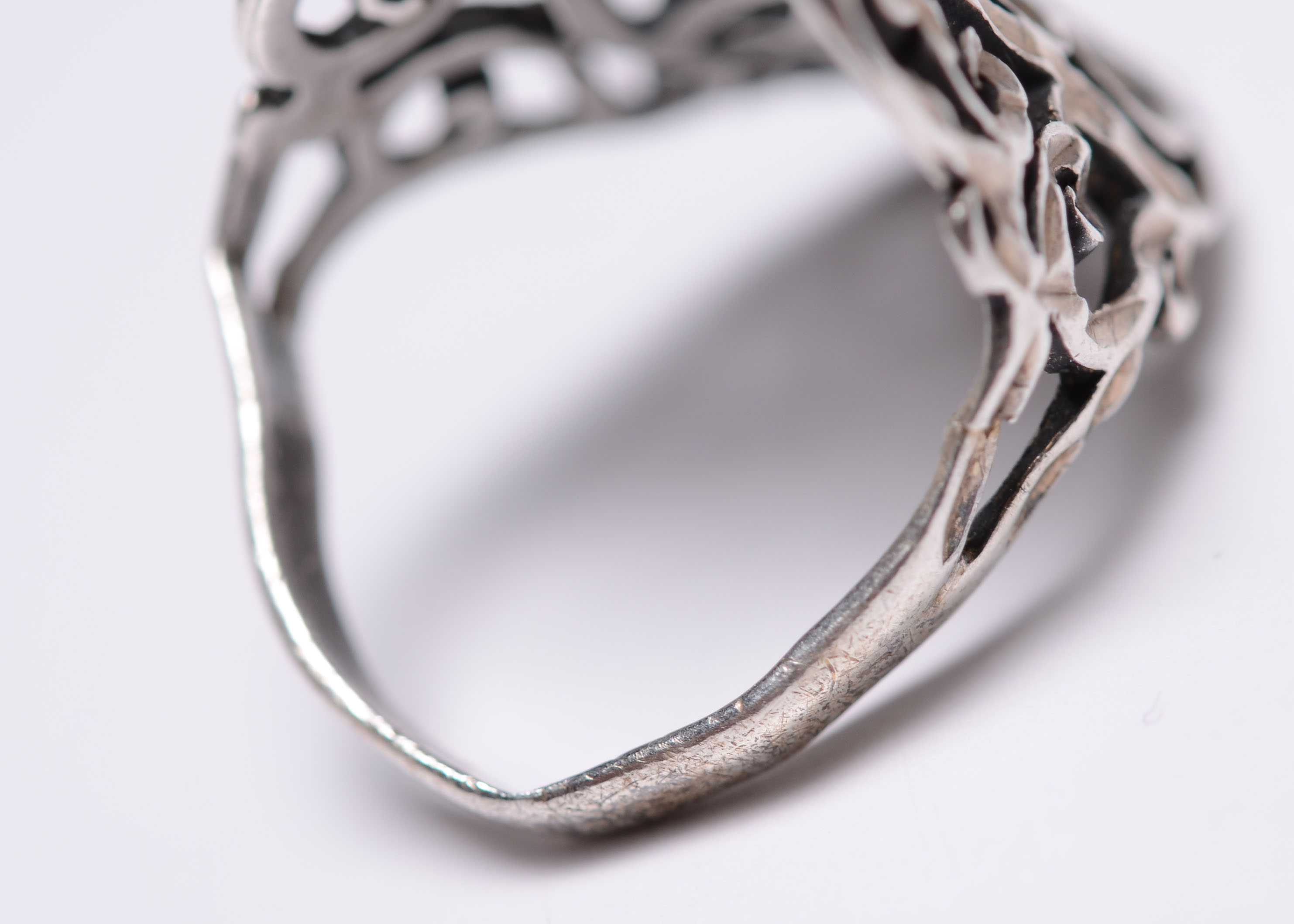 Two Sterling Silver Rings including a Butterfly Ring