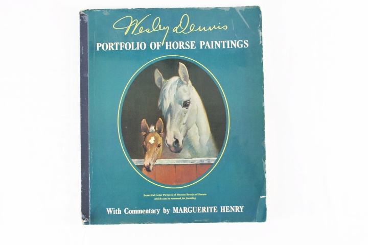 Wesley Dennis Soft "Portfolio of Horse Paintings"