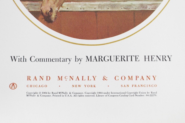 Wesley Dennis Soft "Portfolio of Horse Paintings"