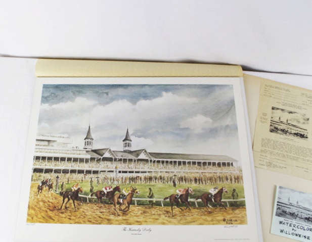 Limited Edition Kentucky Derby Print by Willoweise Langham