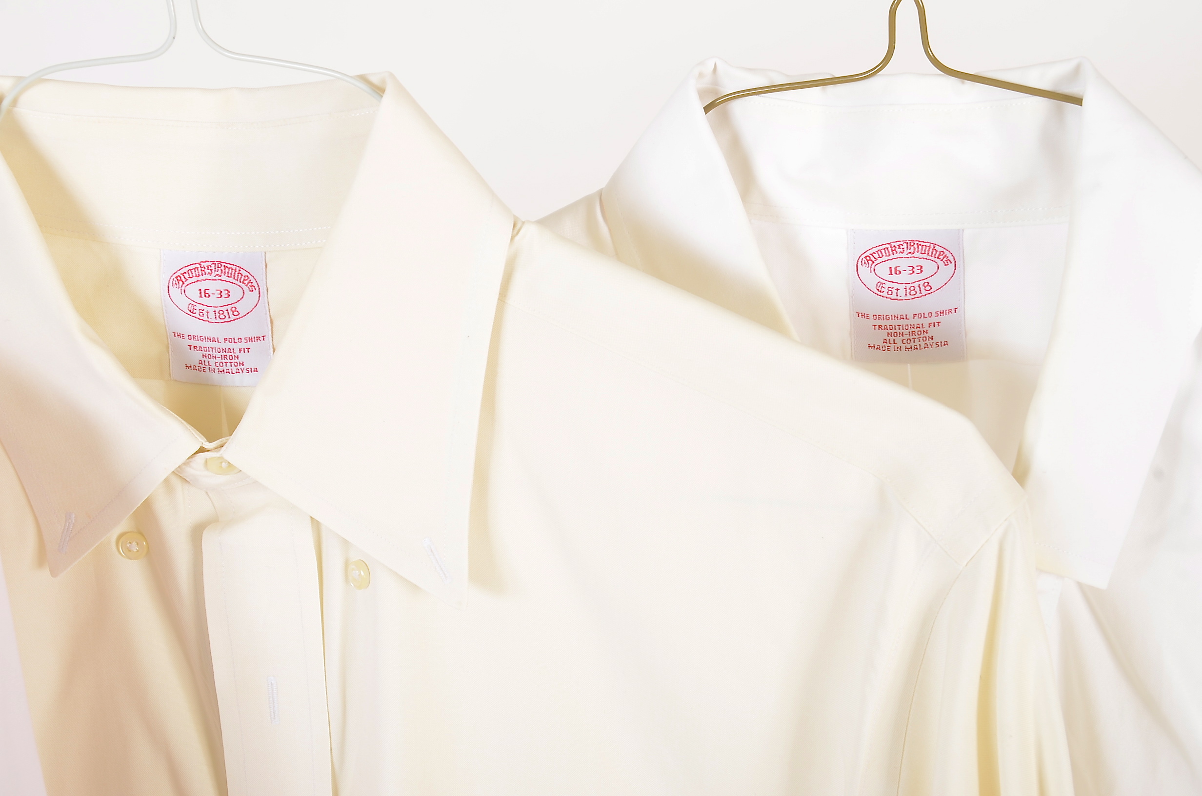 Four Brooks Brothers 100% Cotton Button Down Polo Shirts 