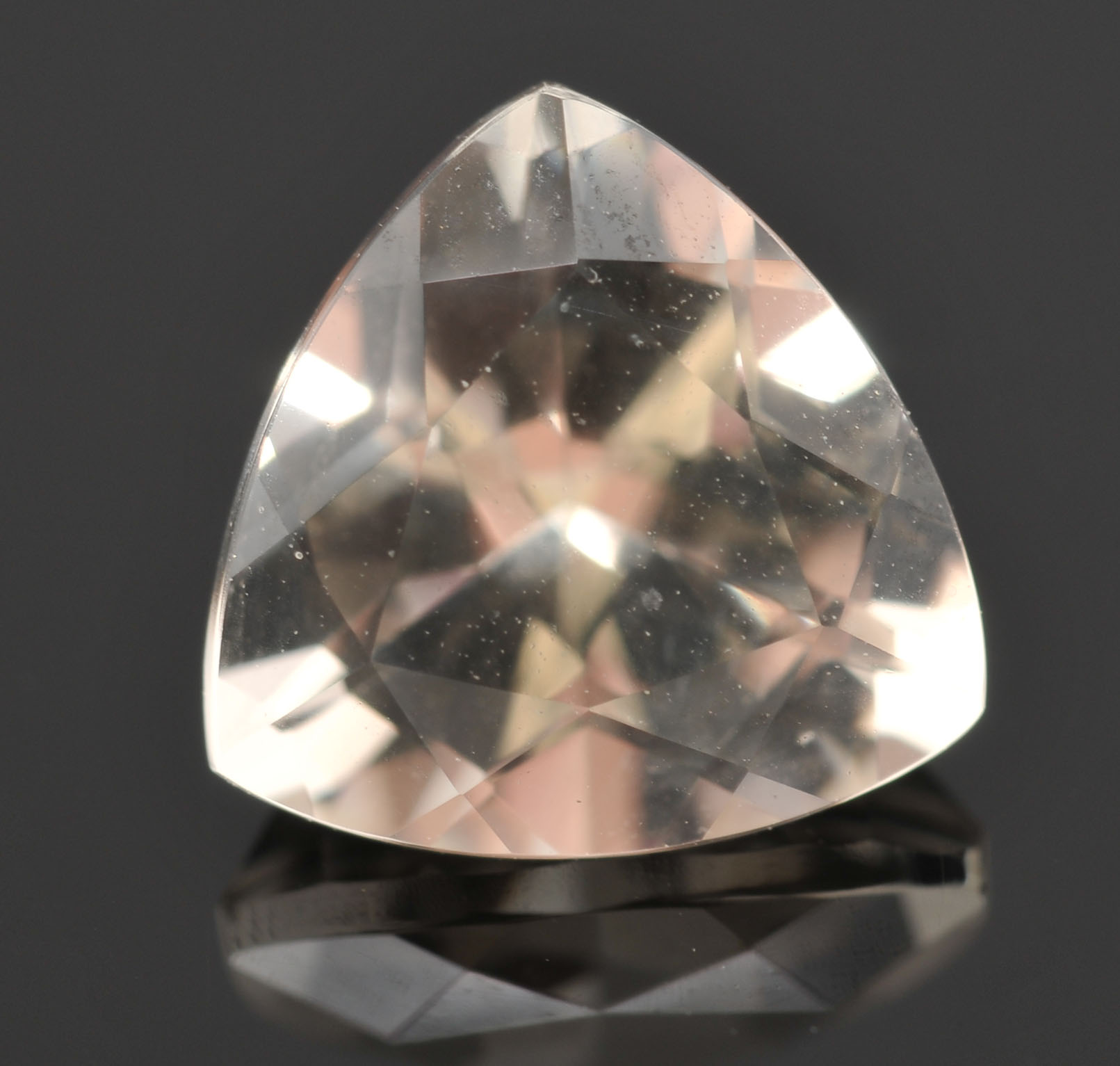 Two Loose 2.75 Carat Total Weight Yellow Labradorite Gemstones