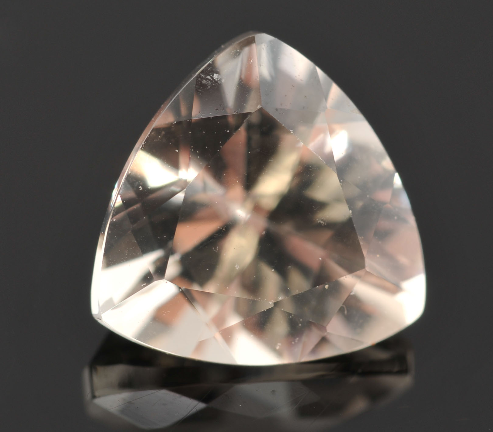 Two Loose 2.75 Carat Total Weight Yellow Labradorite Gemstones