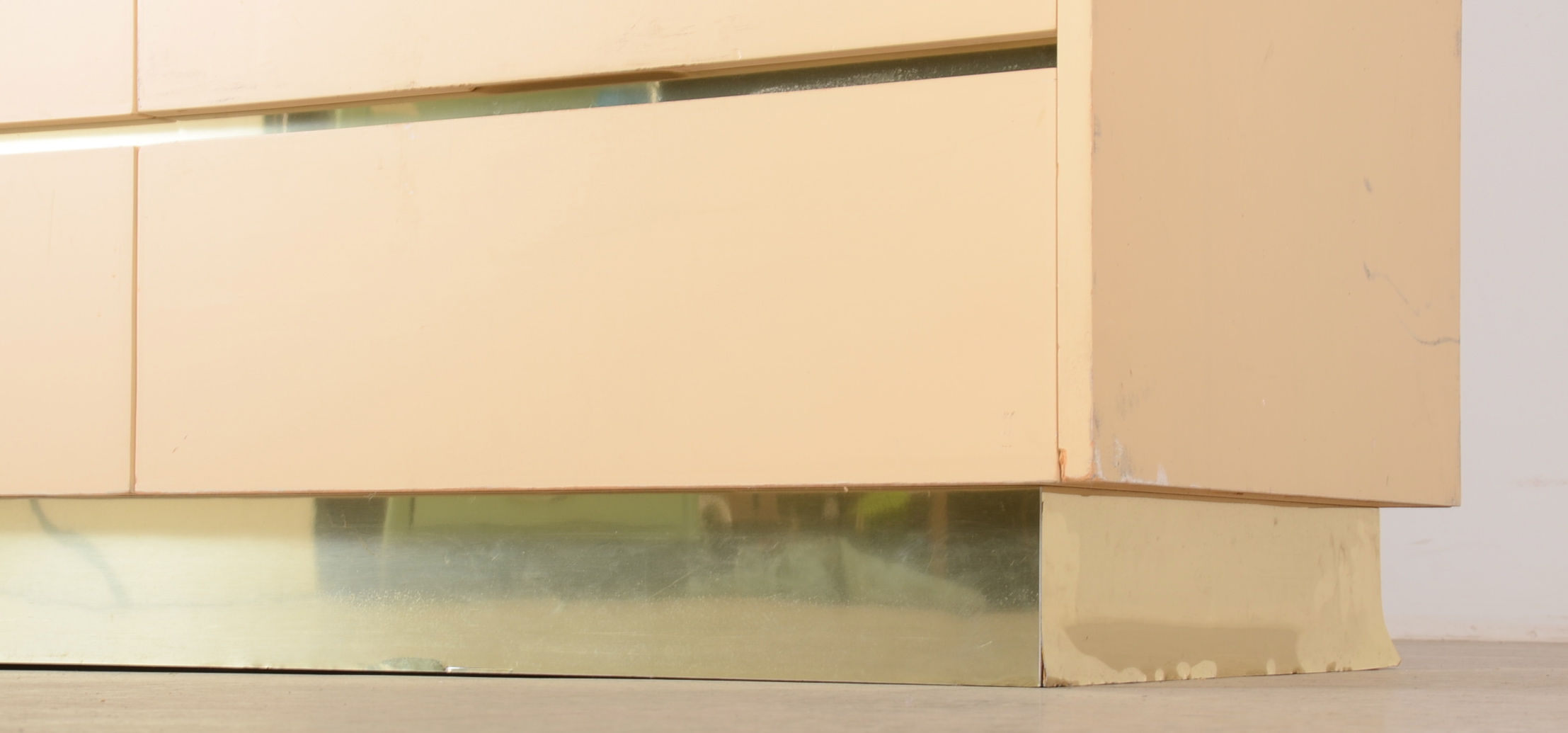 Wooden Double Chest of Drawers and Hutch