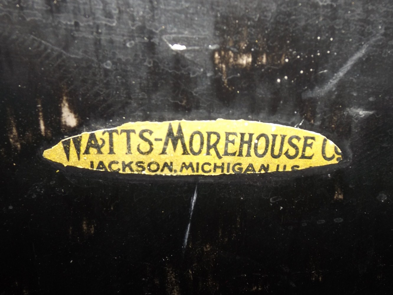 1920's-1930's Watts Morehouse Steelwood Touring Car Trunk