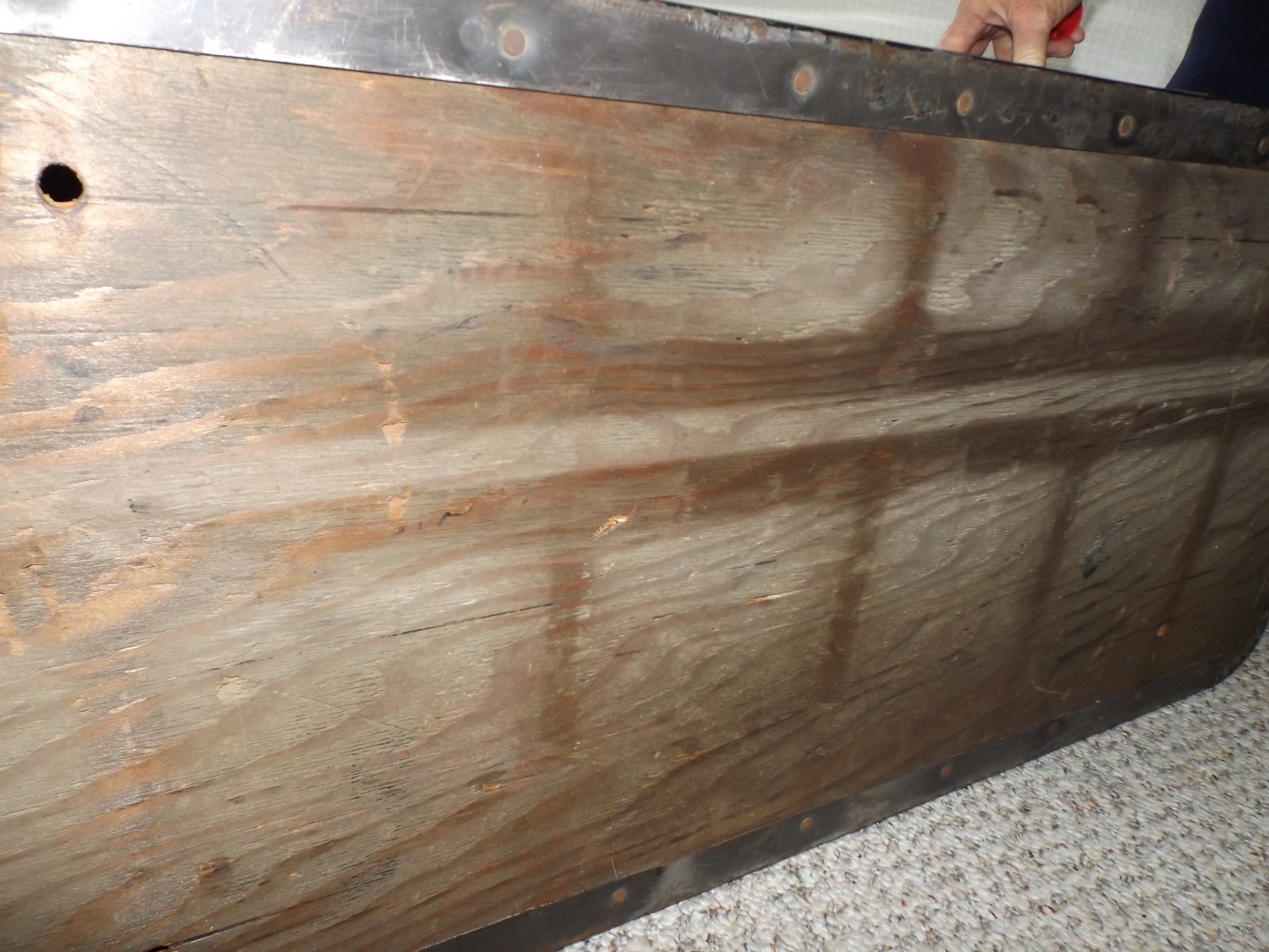 1920's-1930's Watts Morehouse Steelwood Touring Car Trunk