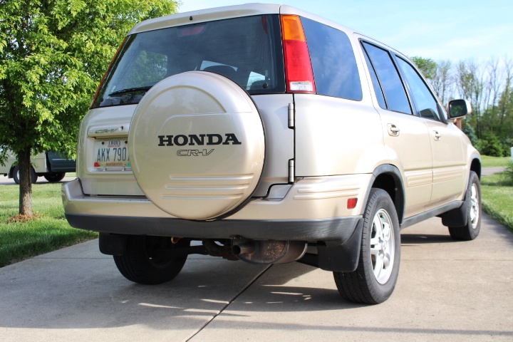 2000 Honda CRV Naples Gold Special Edition