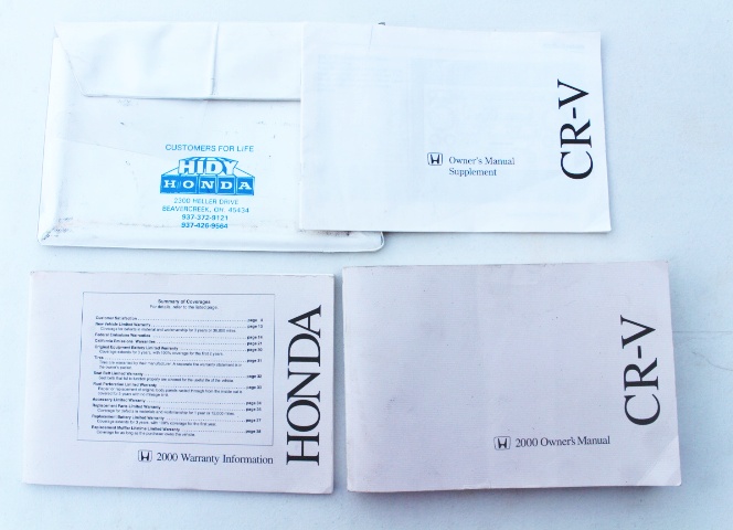 2000 Honda CRV Naples Gold Special Edition