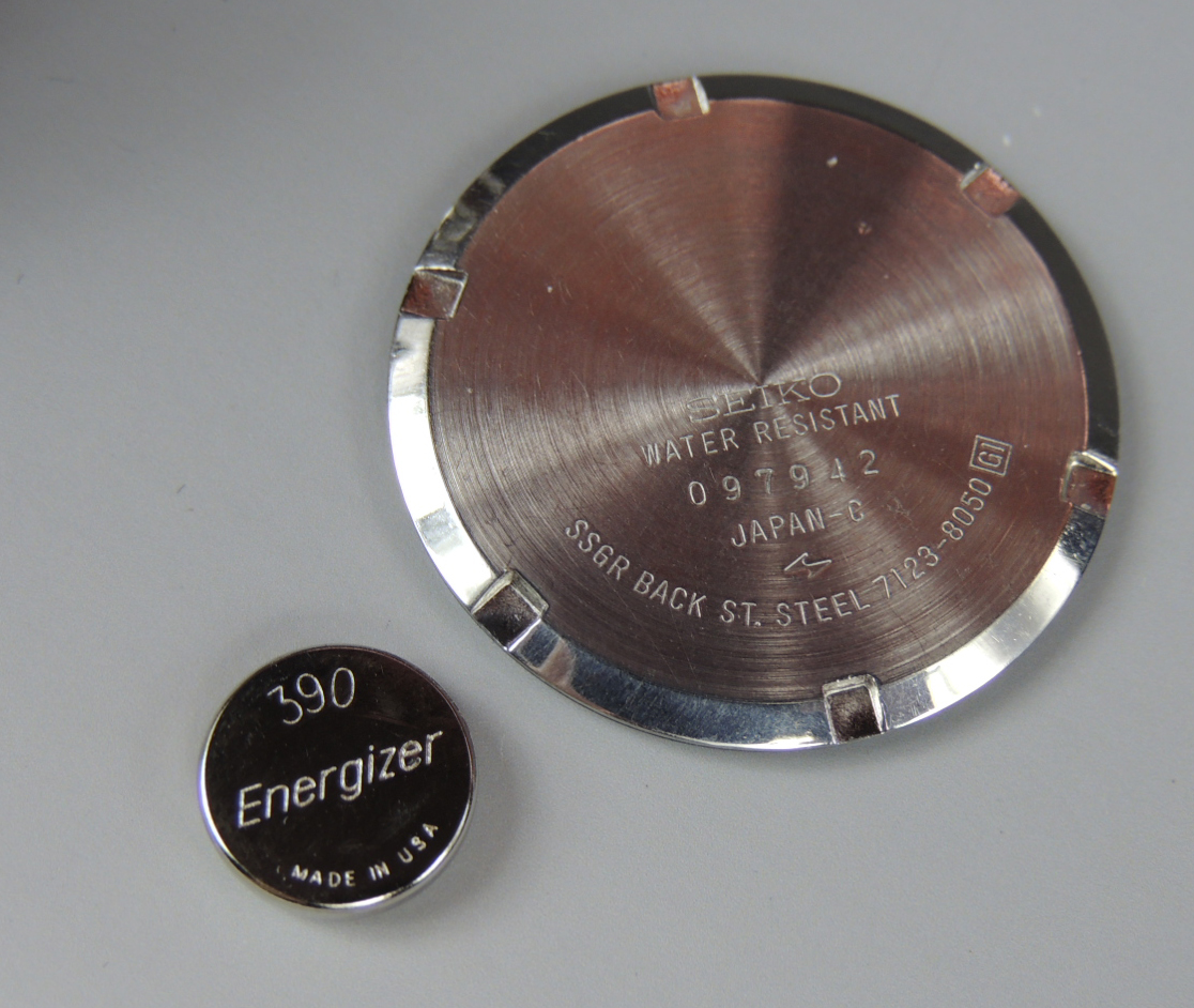 Vintage Mens Seiko SQ 7123A Wrist Watch