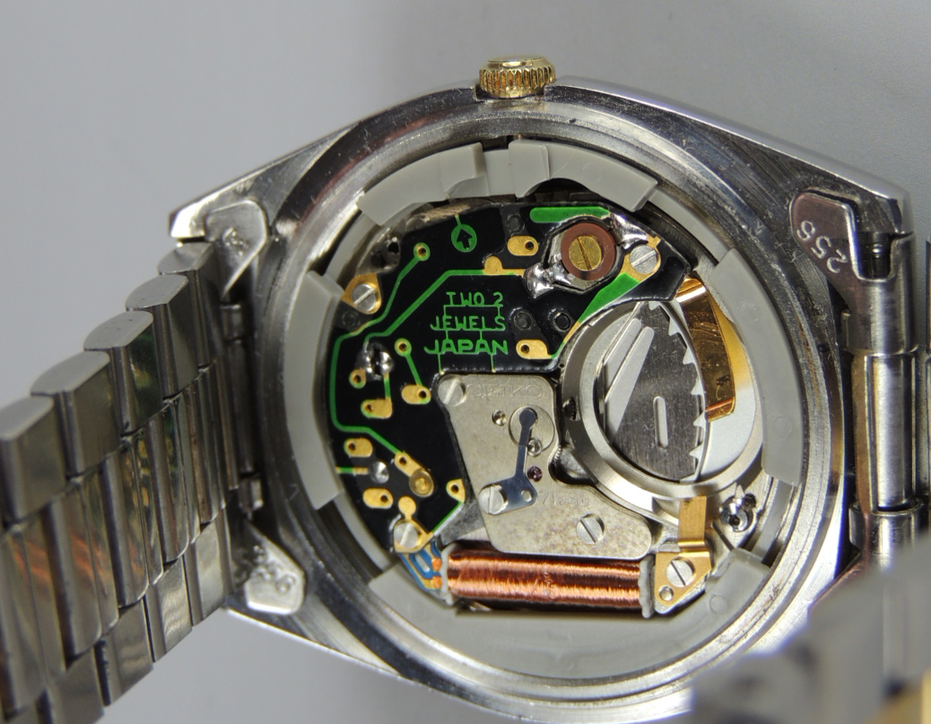 Vintage Mens Seiko SQ 7123A Wrist Watch