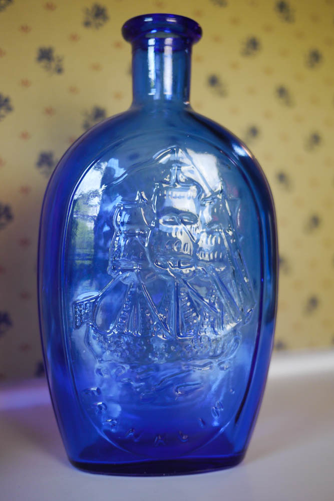 Colored Glass Decorative Group