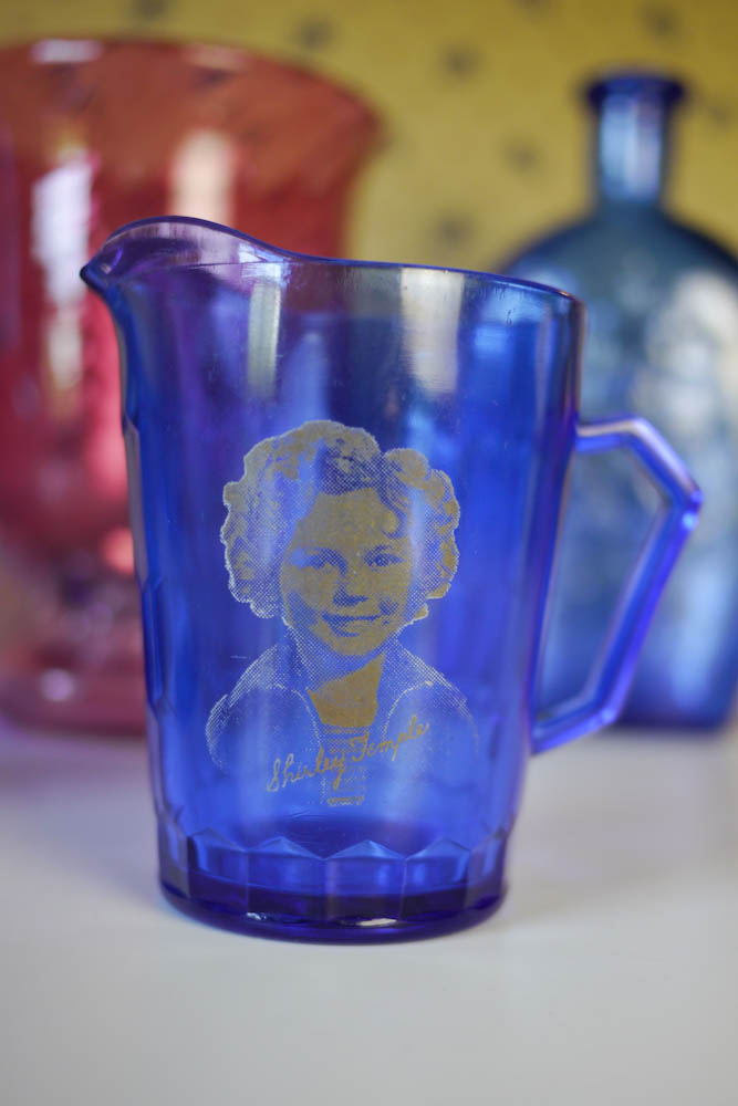 Colored Glass Decorative Group