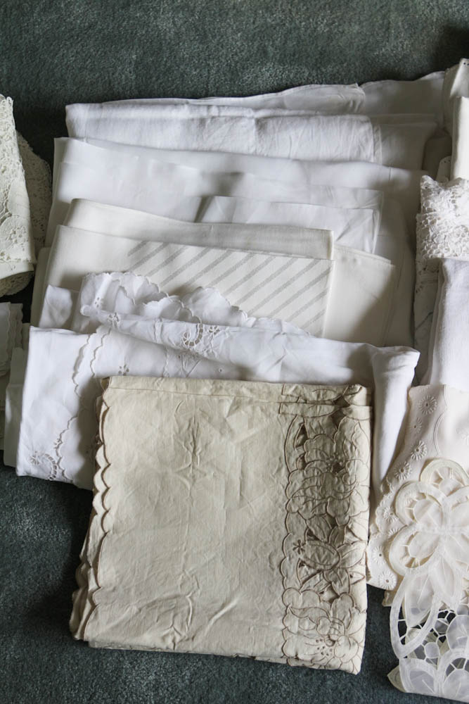 Vintage Handwerk Linen Lot