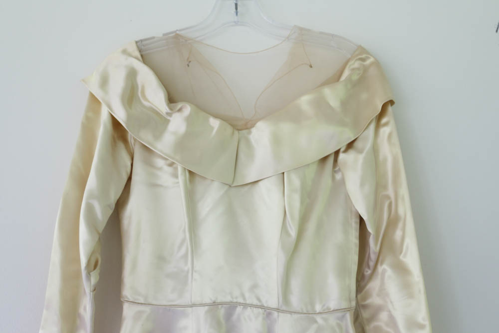 Circa 1940s Wedding Dress