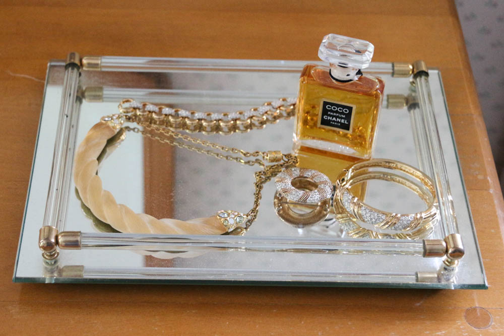 Bling Lot of Costume Jewelry, Chanel Perfume