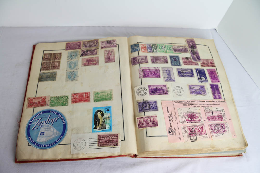 Vintage Stamp Collection 