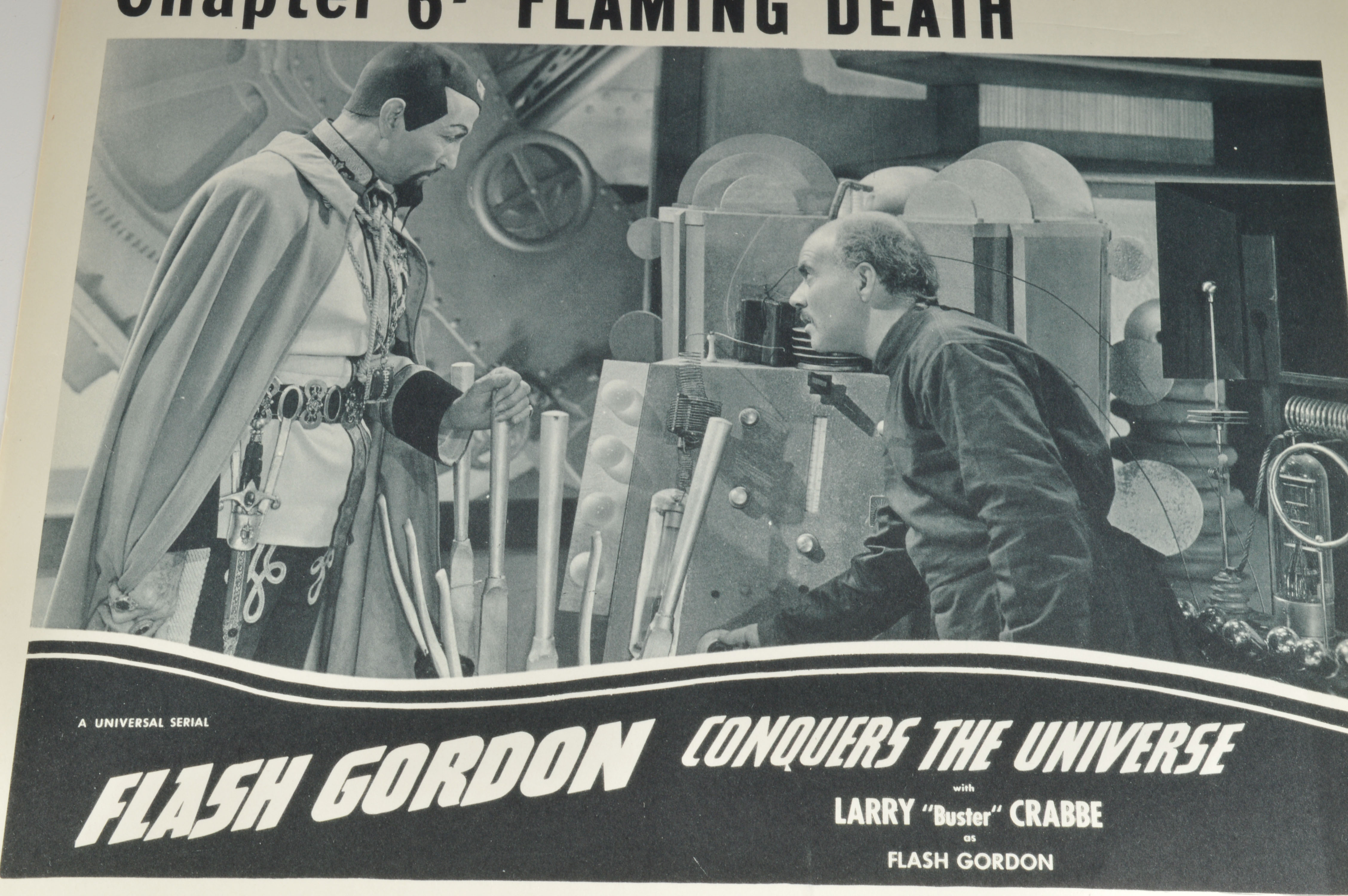 1940 Flash Gordon 11x14 Movie Poster
