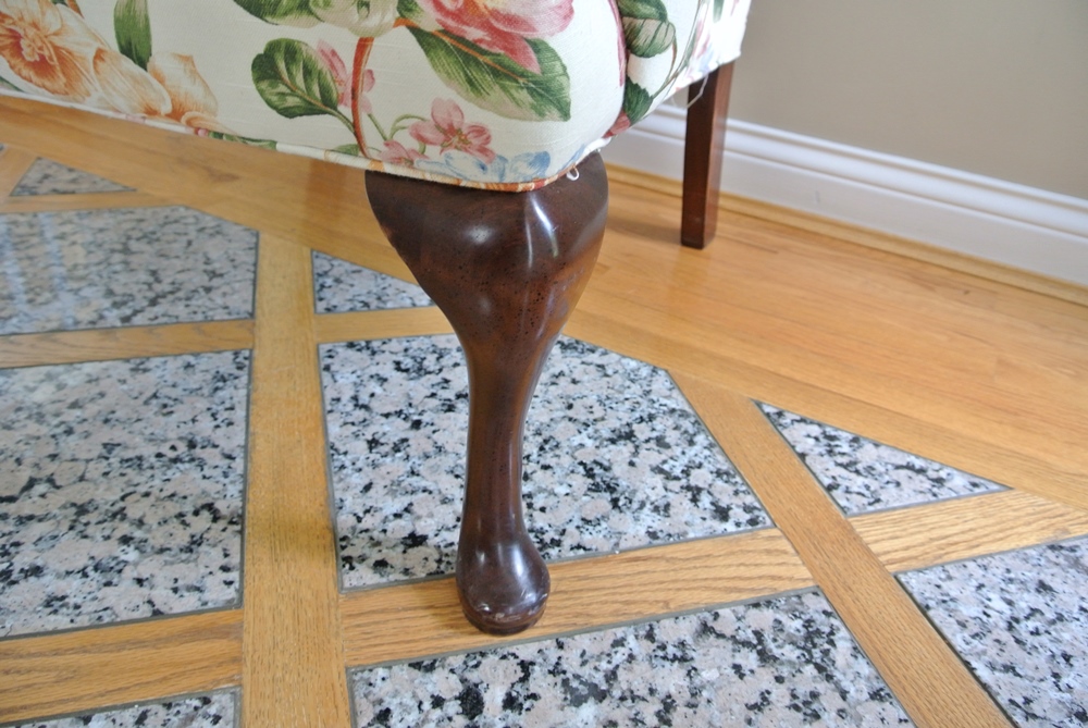 English Country Style Wingback Chair