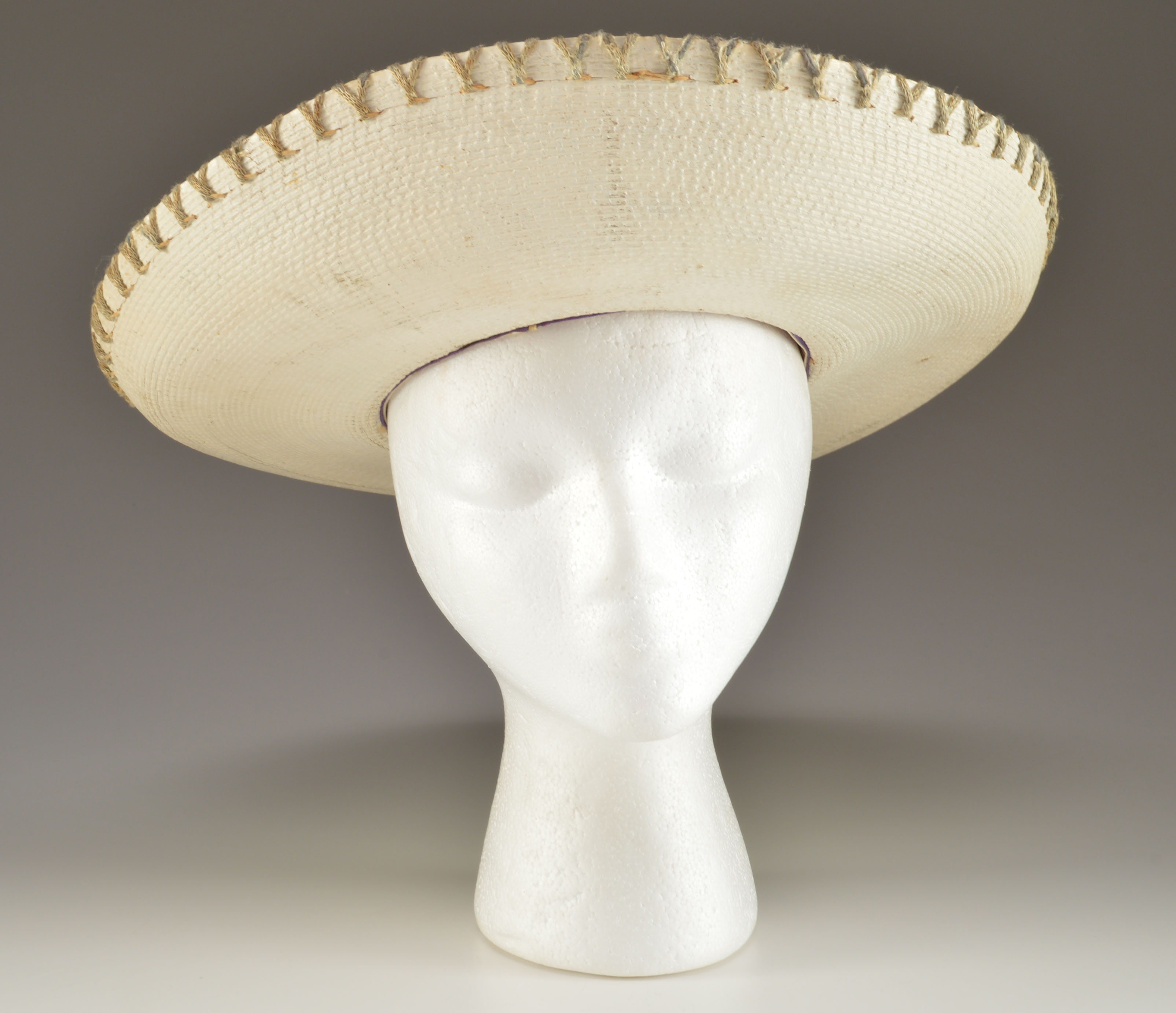 Vintage Handwoven Child's Mexican Sombrero